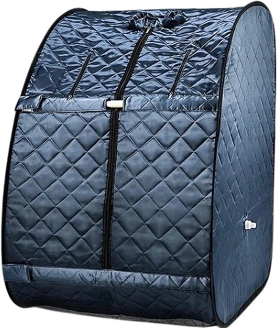 Sauna Portatile - Cabina di Stabilimento Terapie con Vaporizzazione - 3L - 1000W - Con Comando a Distanza - Ripiegabile - Leggero - Per l'Ontspannimento