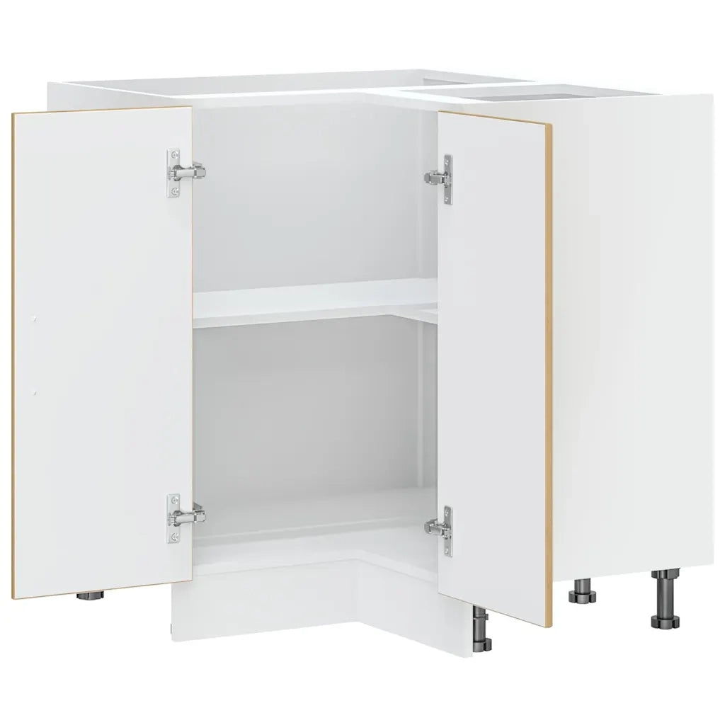 Mobile Base ad Angolo Cucina-Base ad Angolo Cucina Kalmar Rovere Artigianale 809777