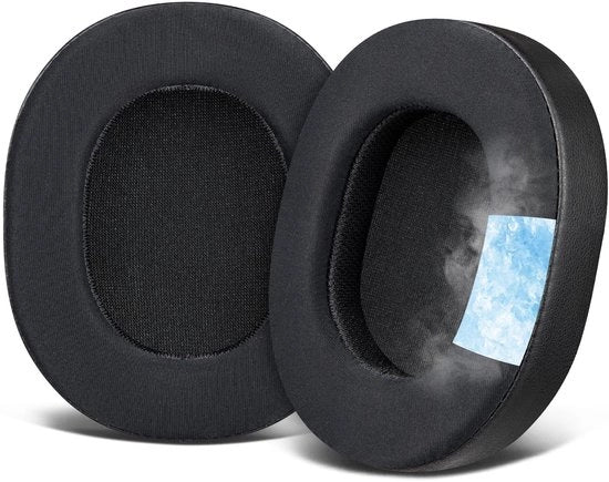 Versetto di Gel per Orecchie per Audiofoni con Pads di Supporto in Schiuma di Alta Densità, Densità Incrementata - Nero