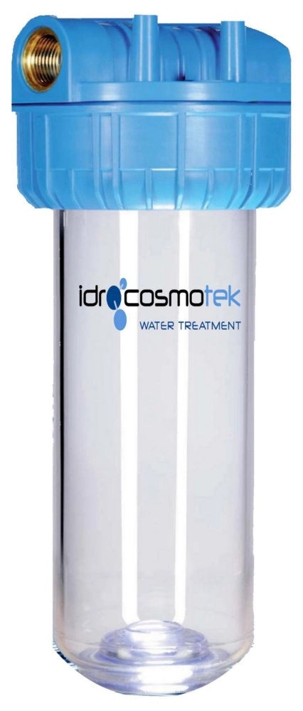 1pz depuratore filtro di acqua 3 pezzi gr.10" attacco 1 cod:ferx.26292