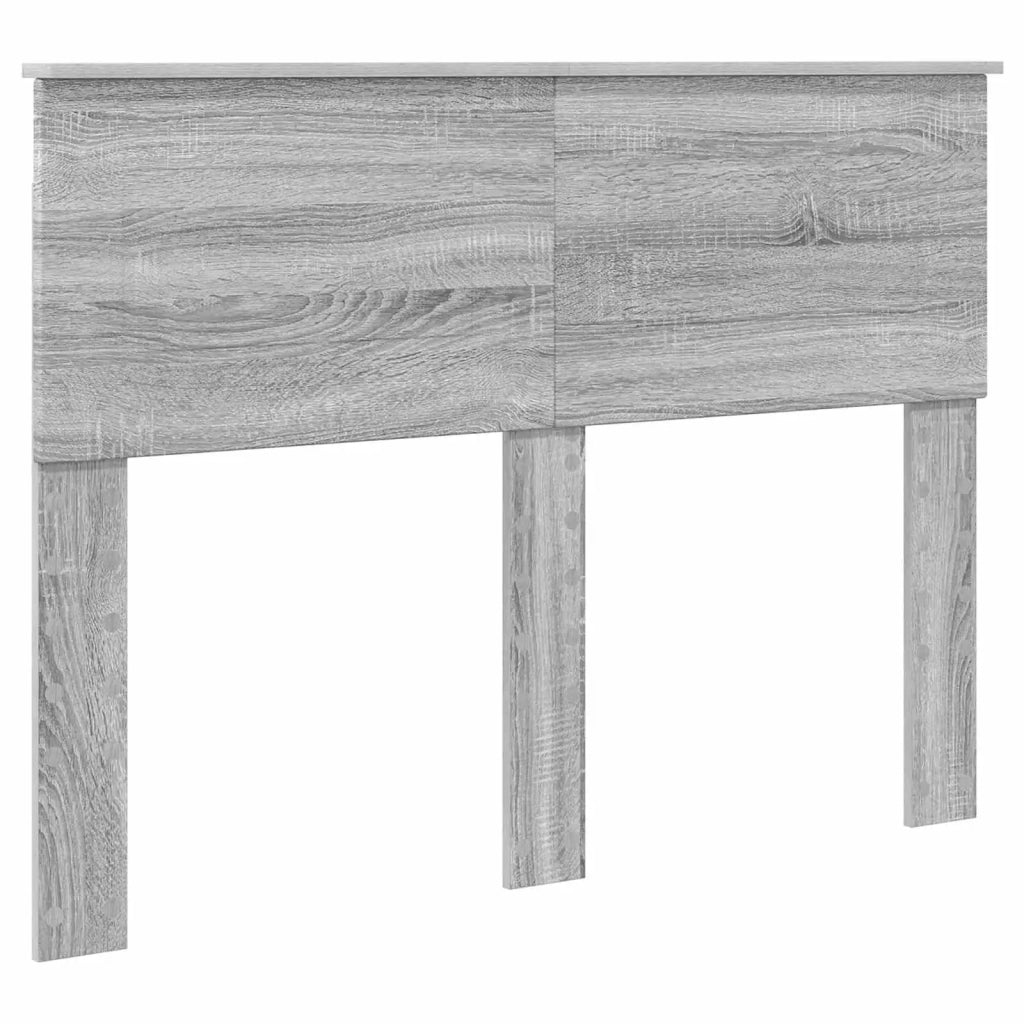 Struttura del letto con testiera Grigio Sonoma 120 x 190 cm