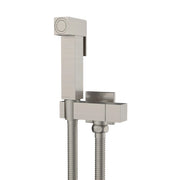 Idroscopino wc doccetta ottone portatile shutoff monogetto con leva ogomondo kit *** finitura- nickel spazzolato quad...