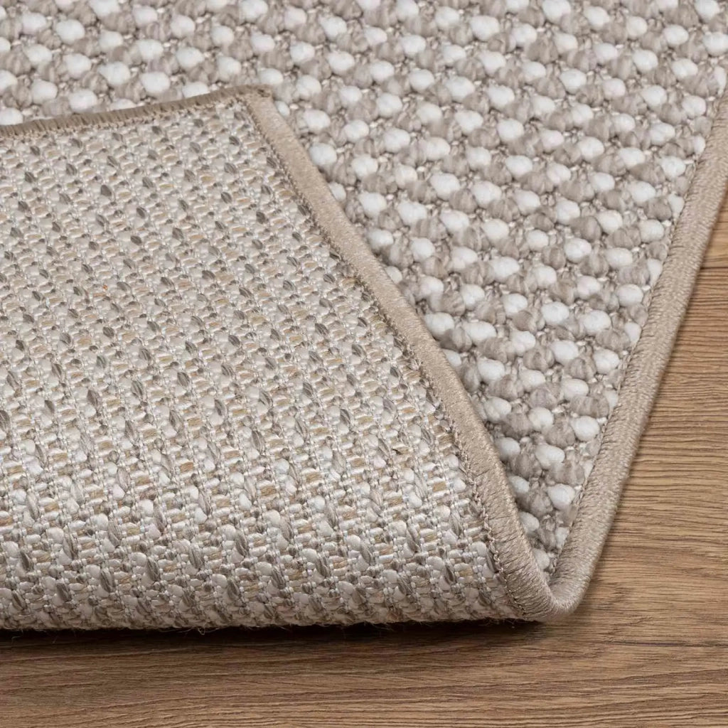 Tappeti per area LUGO Crema e Taupe 230 x 160 cm Poliestere 42022704