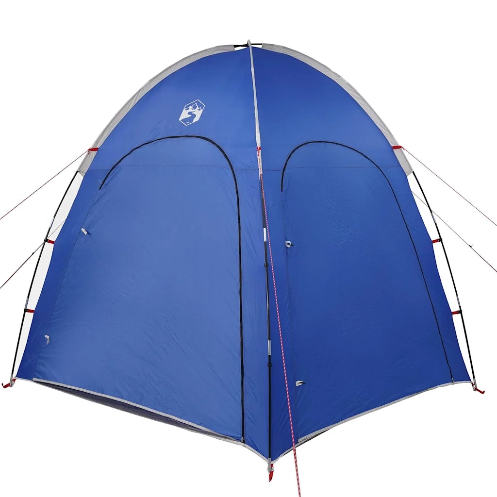 Tenda da Piscina con tetto-Tenda Spiaggia per Piscina Blu Azzurro 366 x 305 x 231 cm