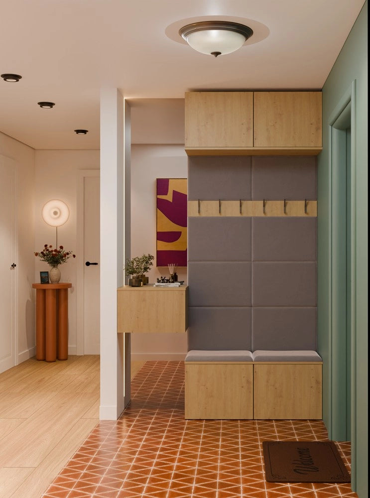 Guardaroba doppio appendiabiti HAGA II/2w rovere artisan