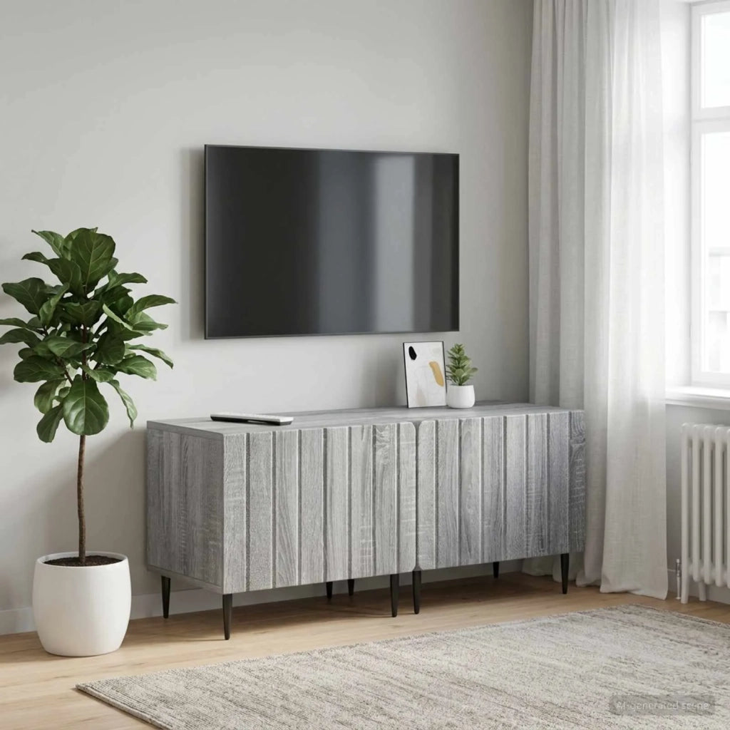 Mobile TV Sonoma grigio Legno ingegnerizzato 896461