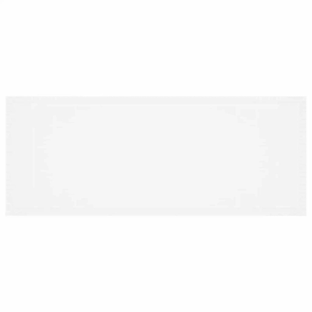 Set da Pranzo per Giardino 11 pcs Bianco Polipropilene 3378604