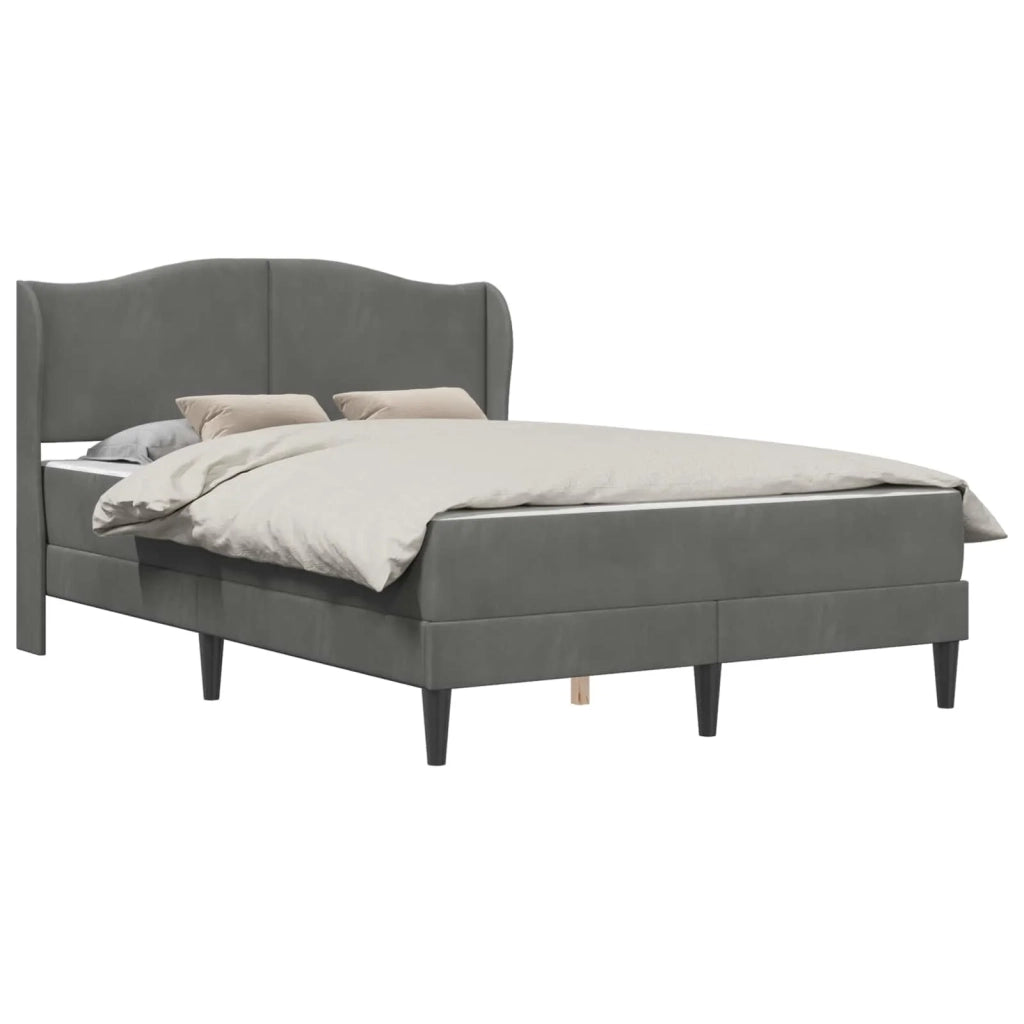 Struttura del letto Grigio Scuro 160 x 200 cm Velluto 3415215