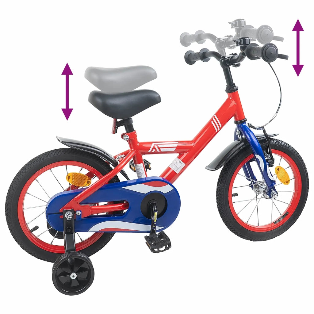 Bicicletta per Bambini | Bici per bambini 12 Pollici per bambini di 2-4 anni Rosso