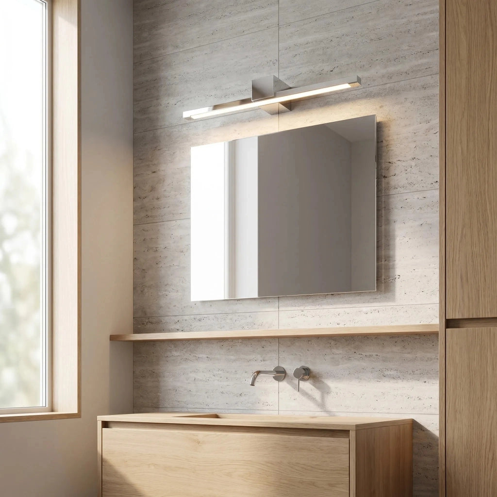 Applique Da Bagno Led Swe041-1w 60cm Chrome