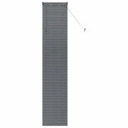 Tendaggi a Veneziana | Tenda a lamelle Grigio scuro 220 x 45 cm Alluminio