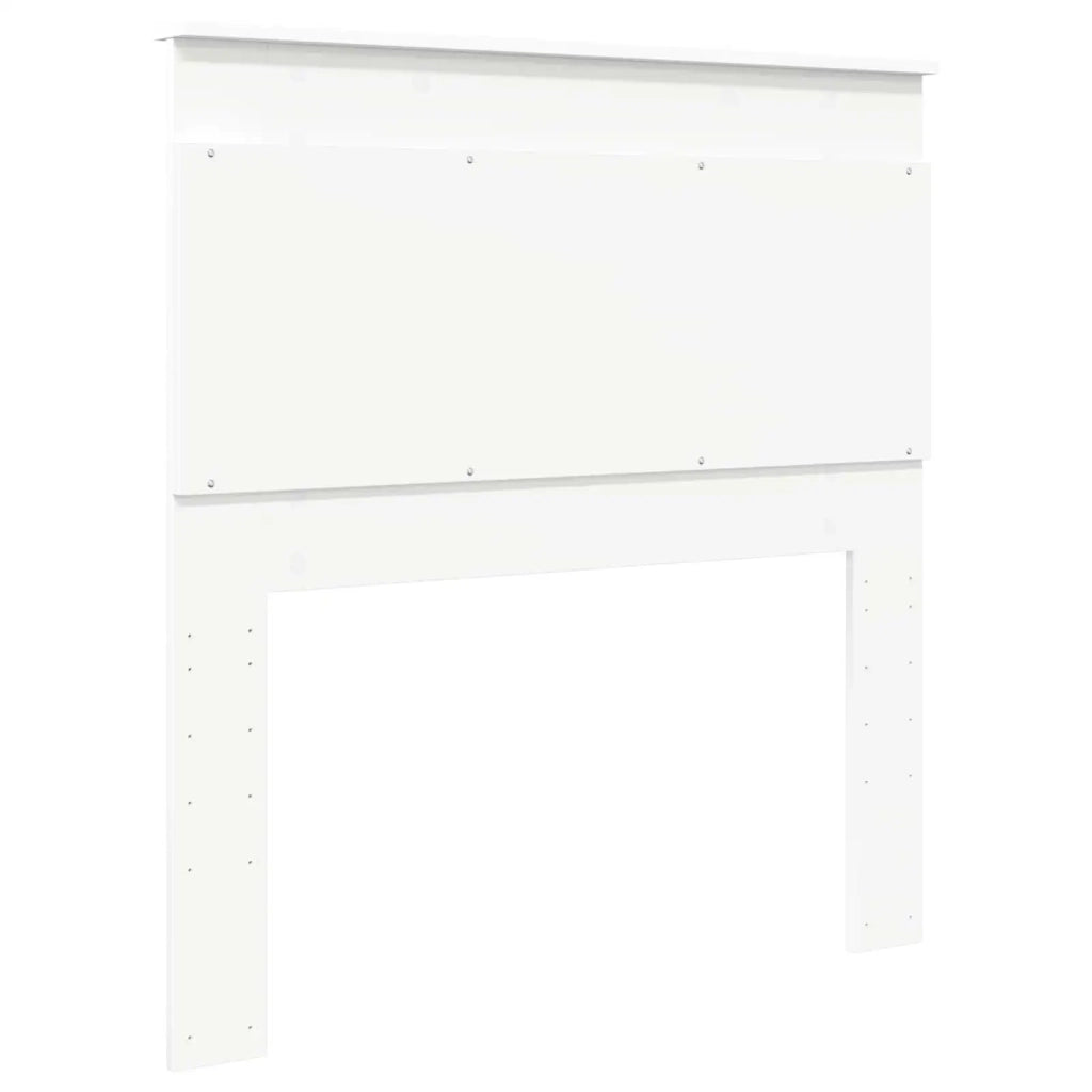 Testiera | Testata con Testiera | Testata Bianco 75 cm Legno multistrato