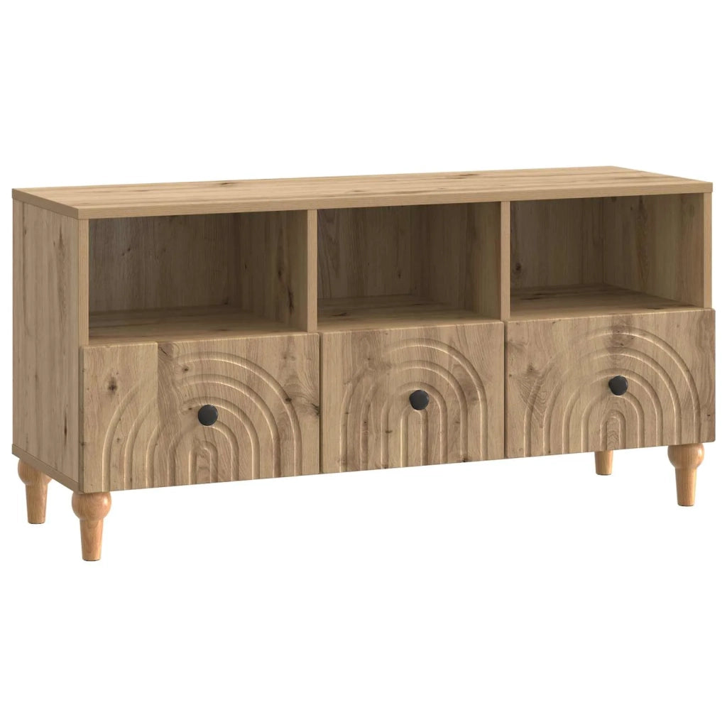 Mobile TV-Credenza per TV Rovere Artigianale 102 x 34,5 x 50 cm 516626