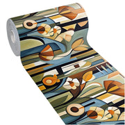 Tappeto Cucina Gomma Pvc 51x210 cm Antimacchia Passatoia Antiscivolo Antisfilo Lavabile Dis_E
