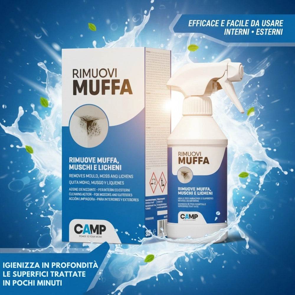 Rimuovi muffa 300 ml pulitore igienizzante per interni e esterni