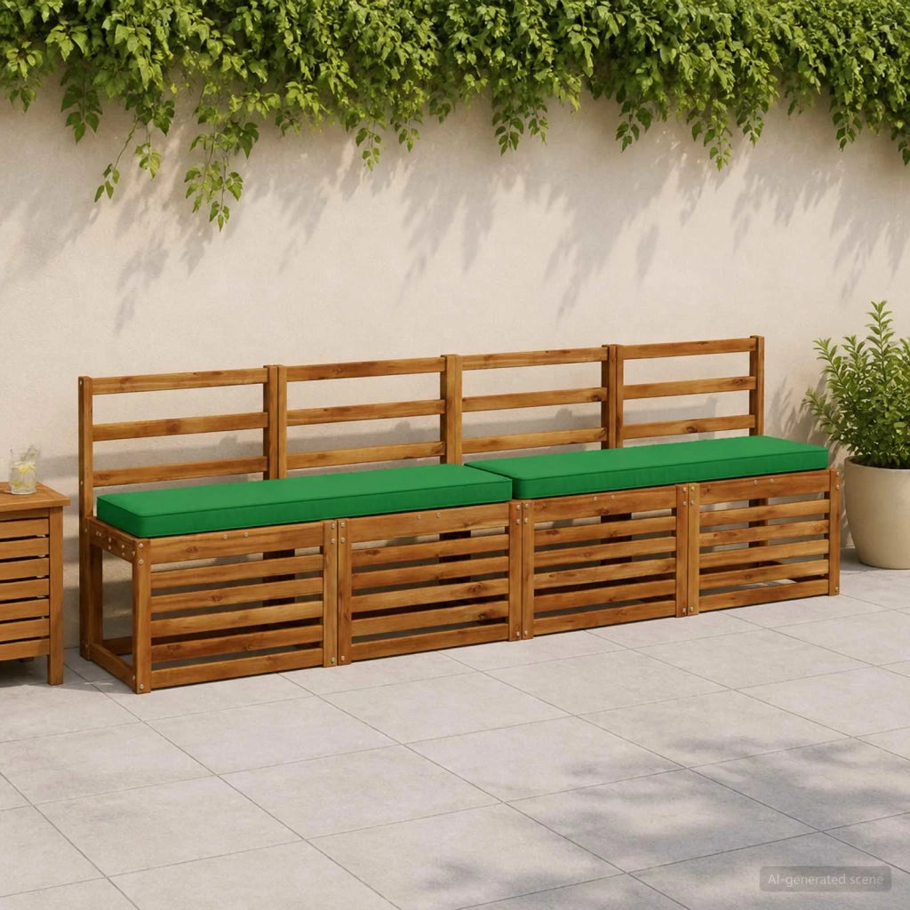 Cuscini per Panchina a 2 Pezzi VUGHT 2 pcs 100% Poliestere 950513