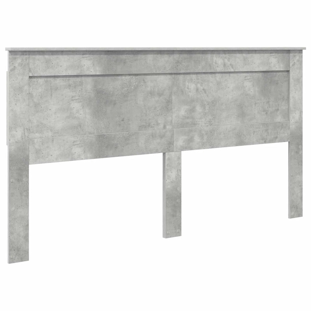Testiera | Testata con Testiera | Testata Grigio cemento 180 cm Legno multistrato