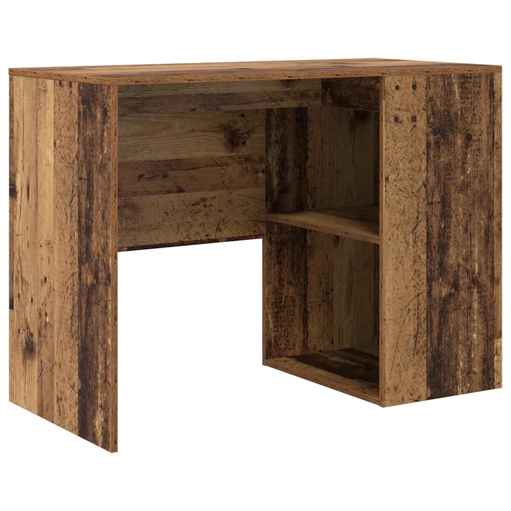 Scrivania | Tavolo da Ufficio Legno vecchio 102 x 50 x 75 cm Legno multistrato