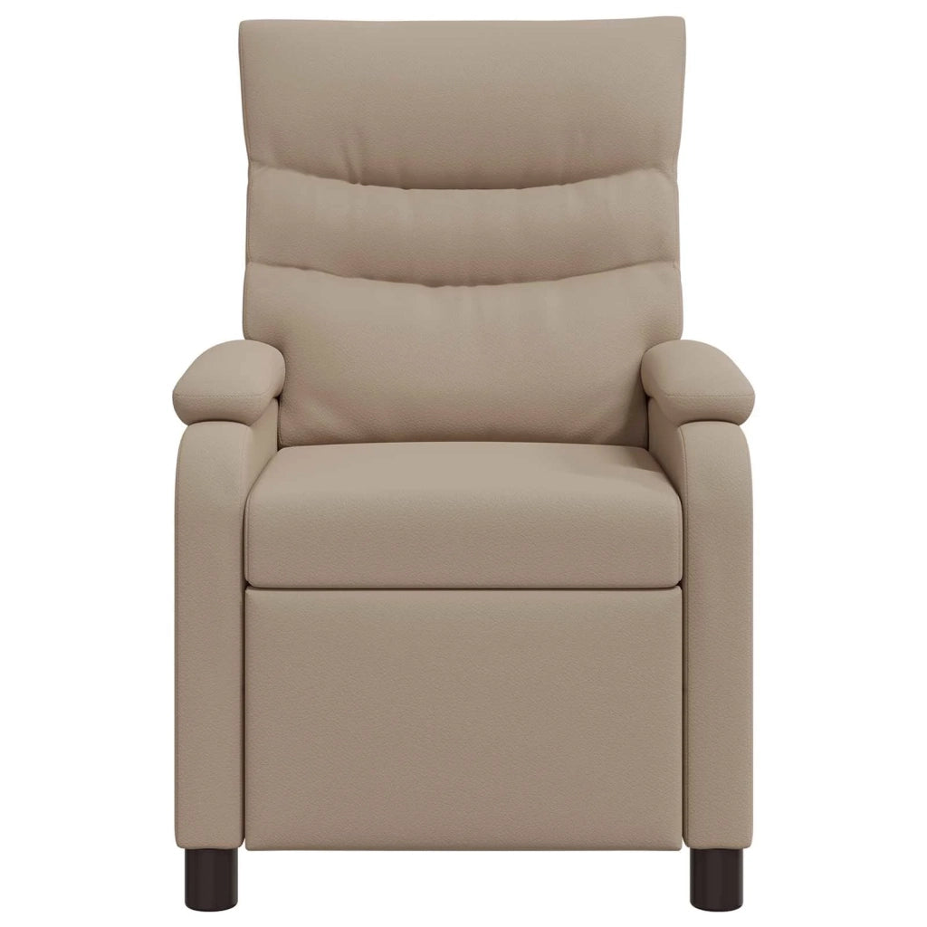 Divano Sedia-Poltrona Massaggiante Cappuccino Similpelle 682078