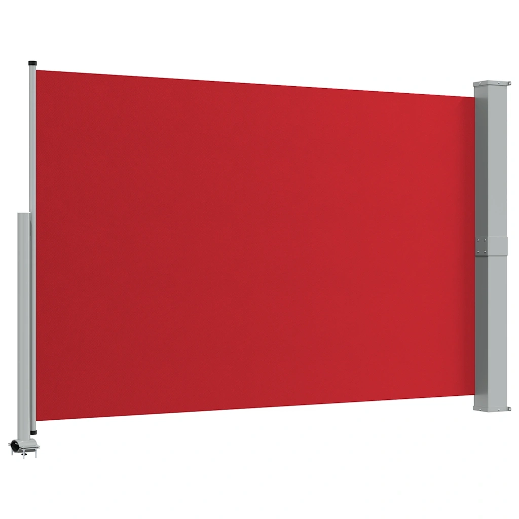 Tenda da Sole | Tenda laterale Retrattile per Patio 160x300 cm Rossa