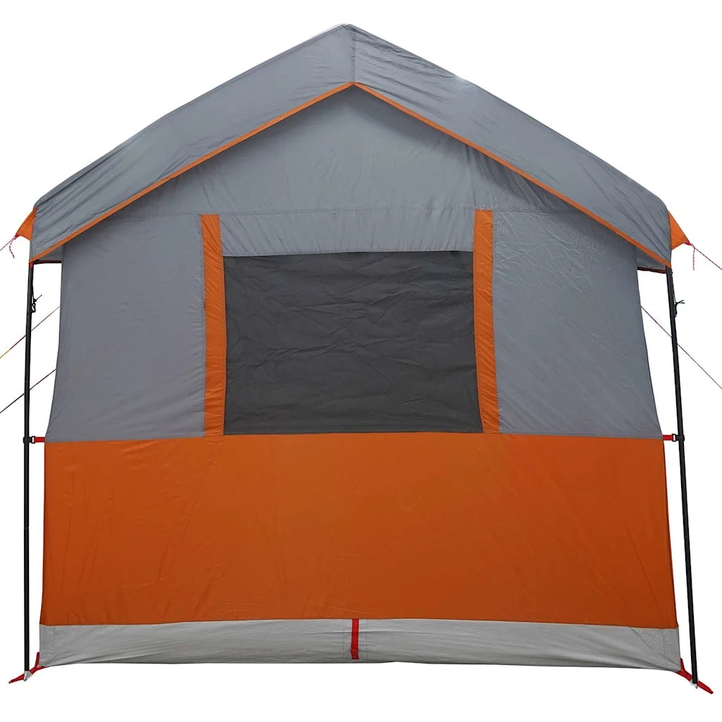 Tenda familiare per 4 persone 4 persona Grigio e arancione 42004085