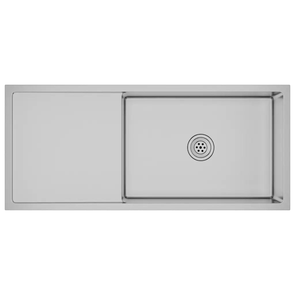 Lavello da Cucina Lavorato a Mano in Acciaio Inox CFW2721579