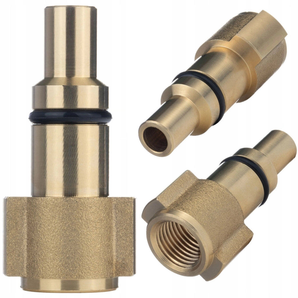 Tubo Alta Pressione 10m – Ugello a Molla in Ottone | Compatibile con Idropulitrici Lavor, Kanwod