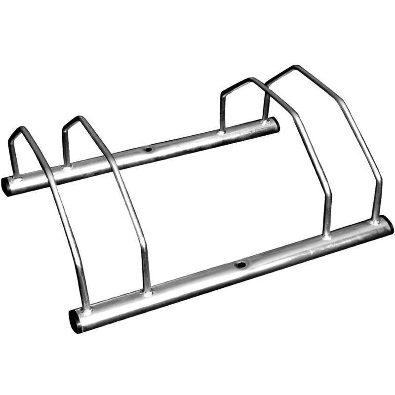 RASTRELLIERA PORTABICI 2 POSTI IN ACCIAIO ZINCATO 42X30X21 CM