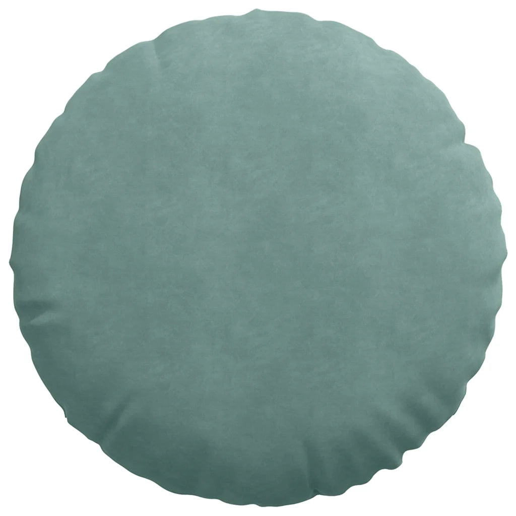 Cuscini per Seduta 2 pz | Cuscini per sedie Verde Mare ? 40 x 13 cm Velluto