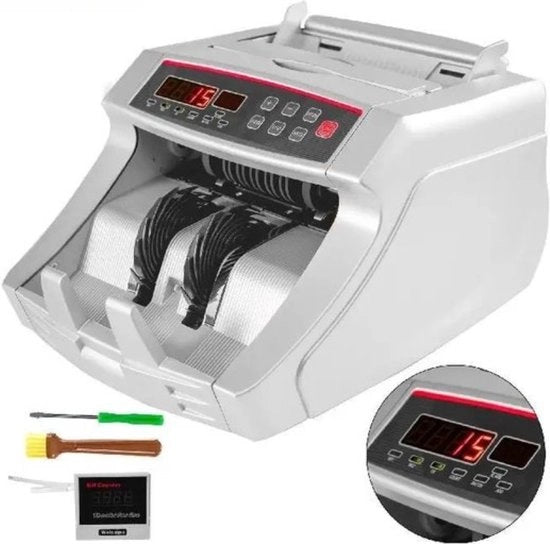 Macchina per la raccolta delle bigliette - Geldtelmachine professionale - colore grigio scuro - 1000 biglietti al minuto