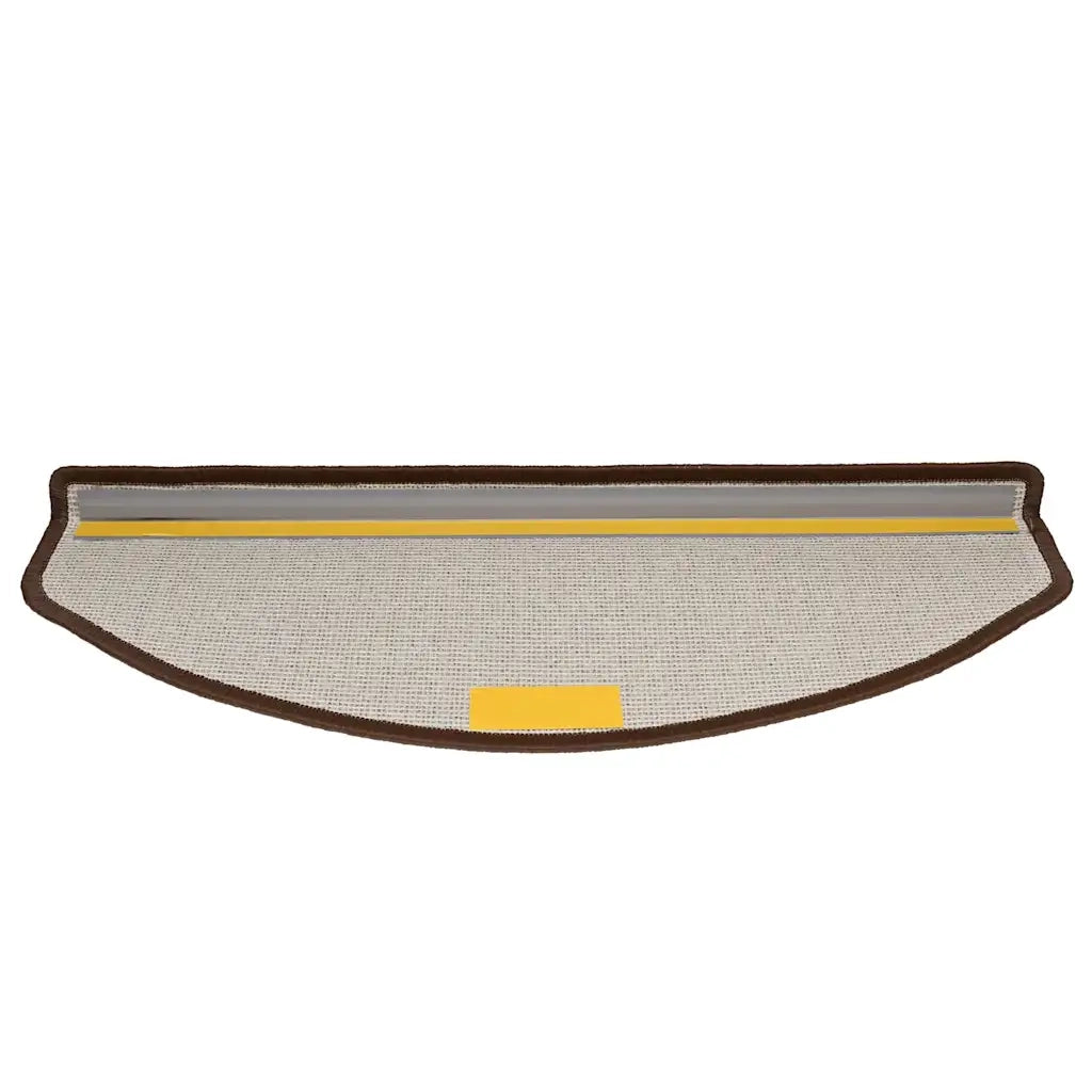 Tappetini per scale 20 pz 65x24x4 cm Marrone caffè Semicircolari Grandi 3365793