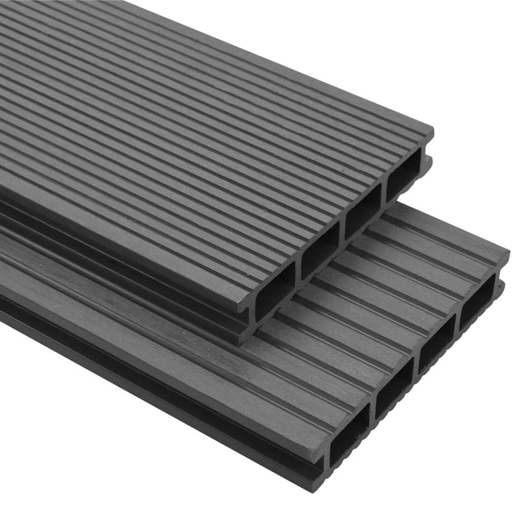 Pavimento da Deck 60 pcs Grigio WPC 3444693