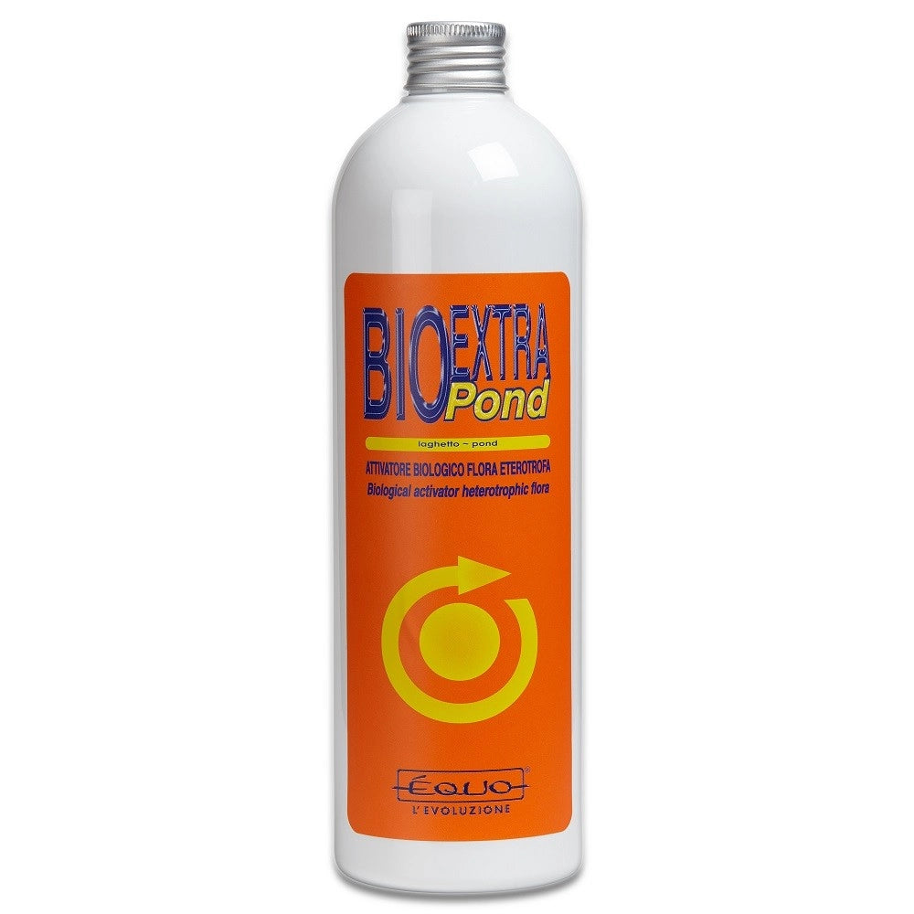 EQUO Bio-Extra Pond 500ml - Attivatore biologico di flora batterica eterotrofa per laghetti