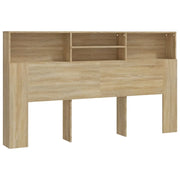 Testiera | Testata con Scomparti Rovere Sonoma 180x19x103,5 cm