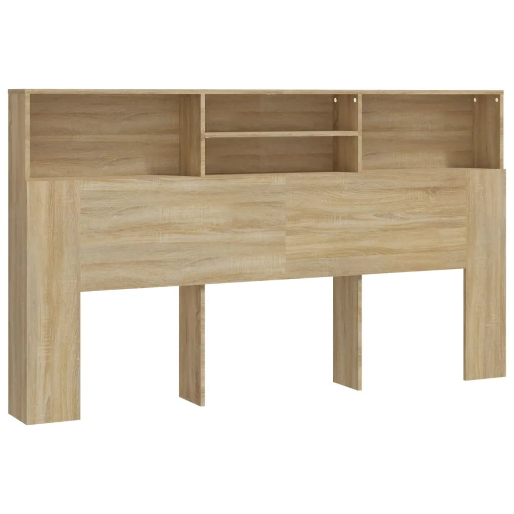 Testiera | Testata con Scomparti Rovere Sonoma 180x19x103,5 cm