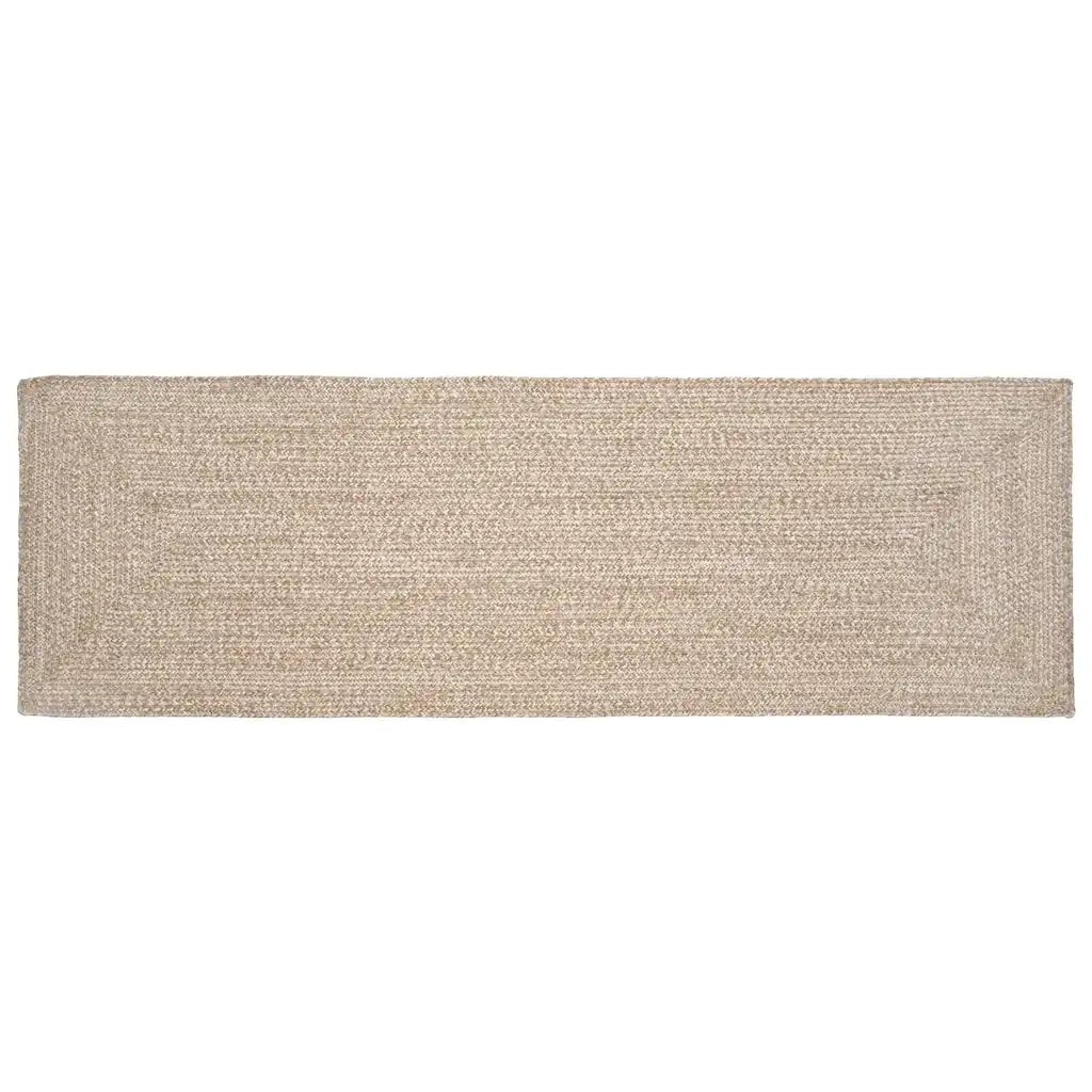 Tappeti per area Naturale e Bianco 80 x 250 cm Juta 42010473