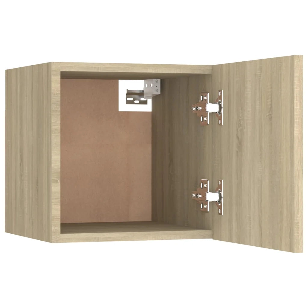 Set Mobili Porta TV 8pz-Set di 8 Credenza per TV Rovere Sonoma in Legno Multistrato 194151