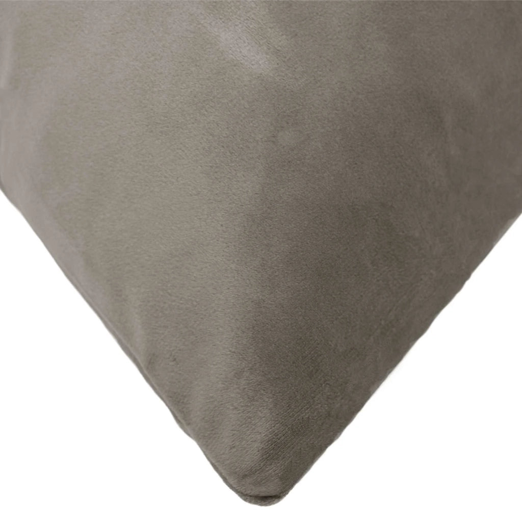 Federa 6 pcs HEERLEN Grigio Chiaro 50 x 80 cm Velluto 911904