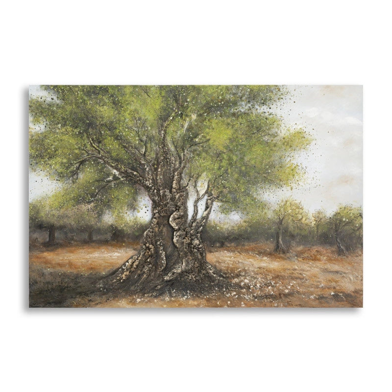 Dipinto Su Tela Olivo -c- cm 120x3,8x80