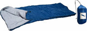 Zaino da Campeggio in Poliester - 190 x 75 cm - Estivo Invernale - Chiusura a Ritagli e Tasche per Campeggio