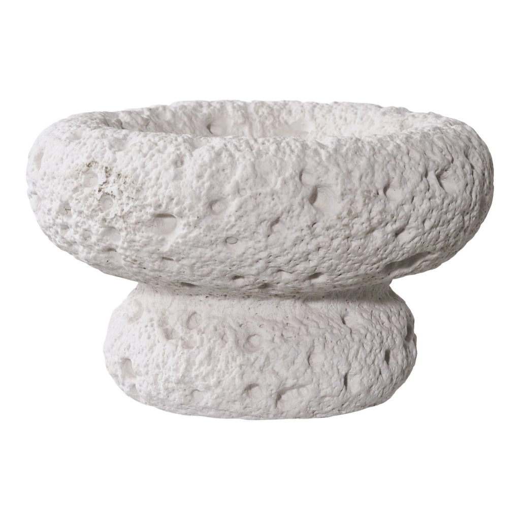Portacandela Aurora, Grigio, Cemento, 10,5x10,5x6,8 cm