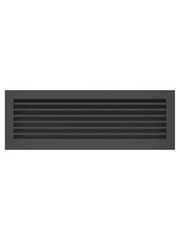 Griglia di ventilazione per camino Nera- Hide 17x49