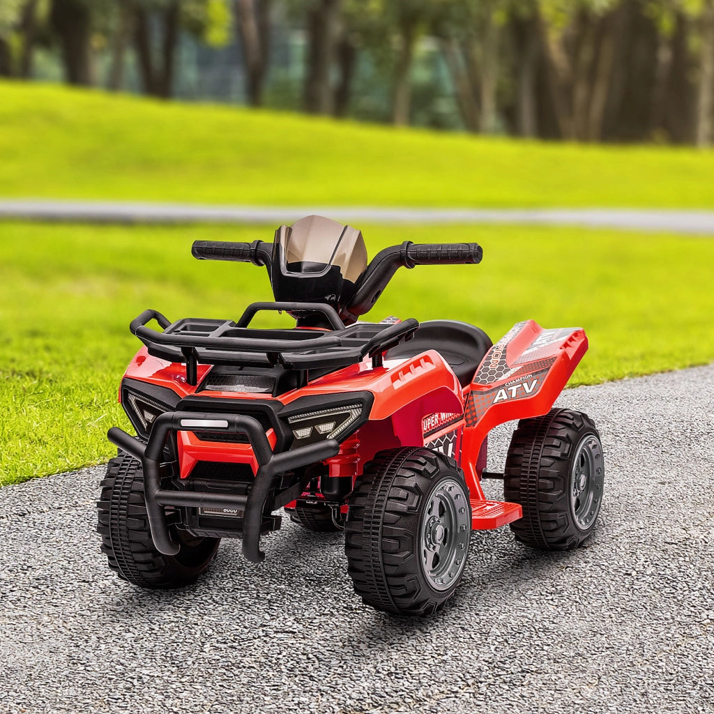Quad Elettrico per Bambini ¨C Minimal ¨C Rosso 18-36 Mesi 6V