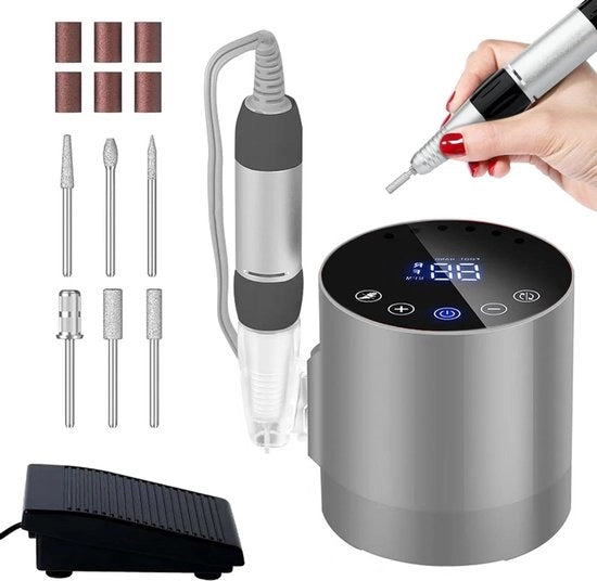 Vijilatrice elettrica Professionale per unghie 35.000 giri/min per unghie acriliche - pedicure