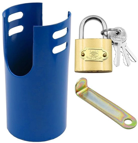 Antidiefstalslot perimetrale con copertura esterna - Raccordo idraulico - Ideale per orto - Sicuro e affidabile - Adatto per abitazioni e imprese