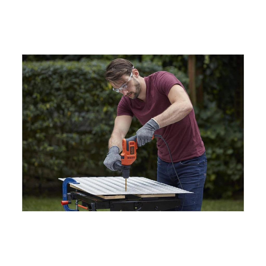 Trapano a Percussione BEH200 Qs 500 W Black+Decker