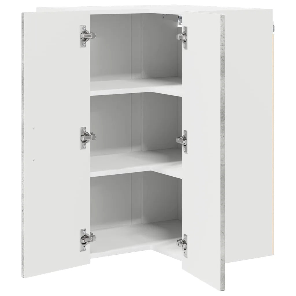 Mobile da cucina-Armadio da cucina Grigio cemento 57 x 57 x 80 cm