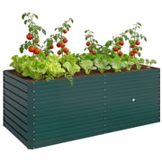 Fioriera Rialzata Rettangolare per Esterno ¨C Minimal ¨C Verde 160x80x60 cm