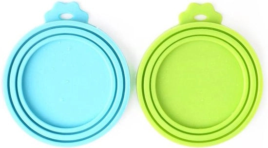 Detersivo per ciotole animali - coperture in silicone - per cani - e gatti - blu e verde