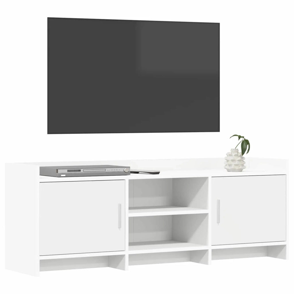 Mobile TV 130 x 33 x 47 cm Bianco Legno ingegnerizzato 8011171